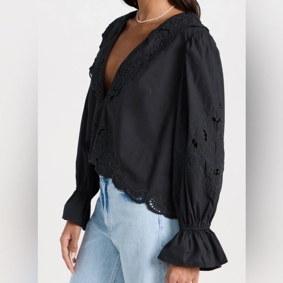Free People Tops - NWT Free People Maisie Cutwork Top